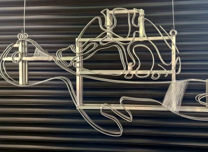 dekoracja płaskie z aluminium 04