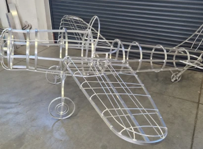 dekoracje przestrzenne z aluminium 02