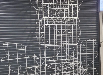 dekoracje przestrzenne z aluminium 08