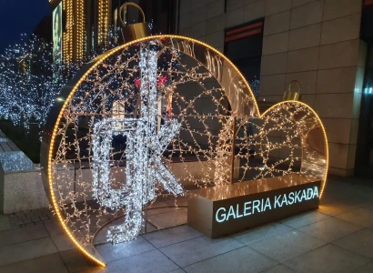 Elementy dekoracyjne Galeria Kaskada w Szczecinie (2)