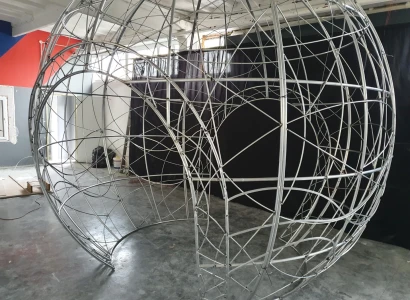 Konstrukcja bombki z przejściem Galeria Glogovia (4)