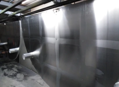 Konstrukcja choinki dla Galerii Forum w Gliwicach (1)