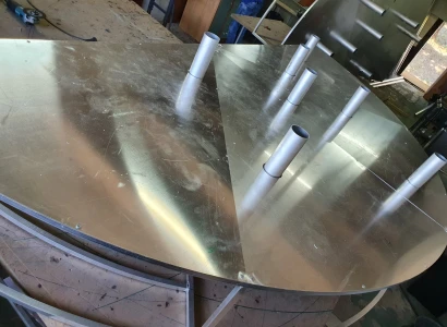 Konstrukcja choinki dla Galerii Piastów w Legnicy (3)